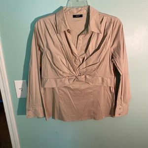 ☀️Womens Alfani Summer Khaki Top☀️